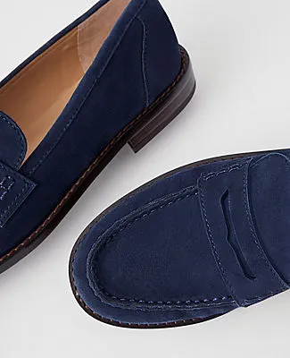 Ann Taylor Weekend Suede Penny Loafer sold by Ann Taylor product image thumbnail 2