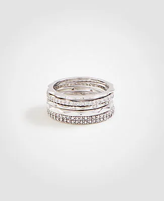 Ann Taylor Stackable Ring Set sold by Ann Taylor