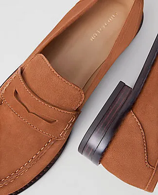 Ann Taylor Weekend Suede Penny Loafer sold by Ann Taylor product image thumbnail 2