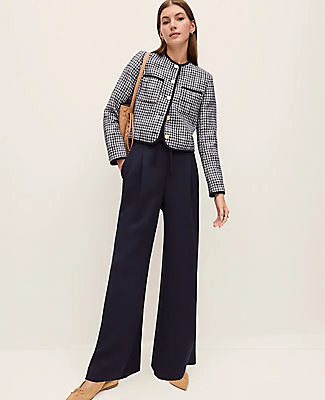 Ann Taylor Petite Weekend Pull On Wide-Leg Pant made by Ann Taylor