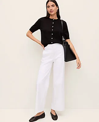 Ann Taylor The Petite Grace Straight Pant sold by Ann Taylor product image thumbnail 4