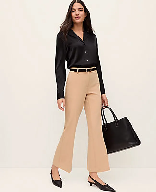 Ann Taylor The Petite Jayne Trouser in Twill made by Ann Taylor