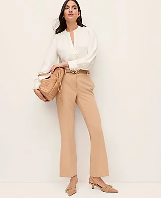 Ann Taylor The Petite Jayne Trouser in Twill sold by Ann Taylor product image thumbnail 4