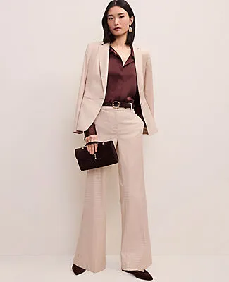 Ann Taylor The Petite Jayne Trouser in Houndstooth sold by Ann Taylor