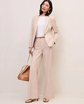 Ann Taylor The Petite Jayne Trouser in Houndstooth sold by Ann Taylor product image thumbnail 4