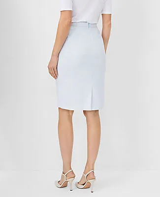 Ann Taylor Petite Textured Pencil Skirt sold by Ann Taylor product image thumbnail 2