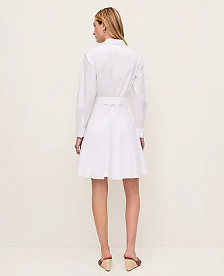 Ann Taylor Belted Collared Shirtdress sold by Ann Taylor product image thumbnail 2