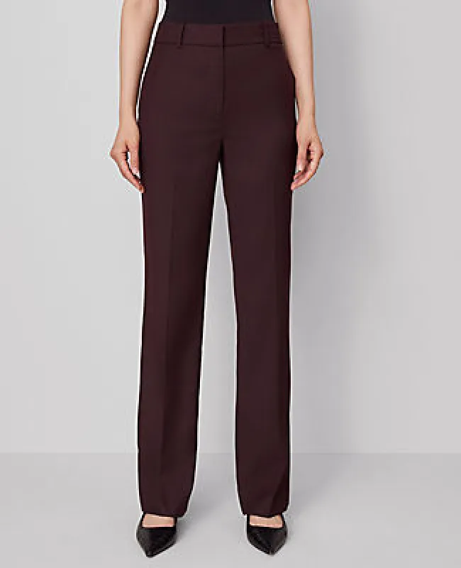 Ann Taylor The Petite High Rise Slim Trouser - Curvy Fit made by Ann Taylor