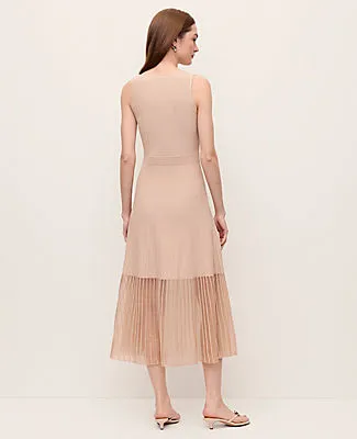 Ann Taylor Square Neck Ribbed Sweater Dress sold by Ann Taylor product image thumbnail 2