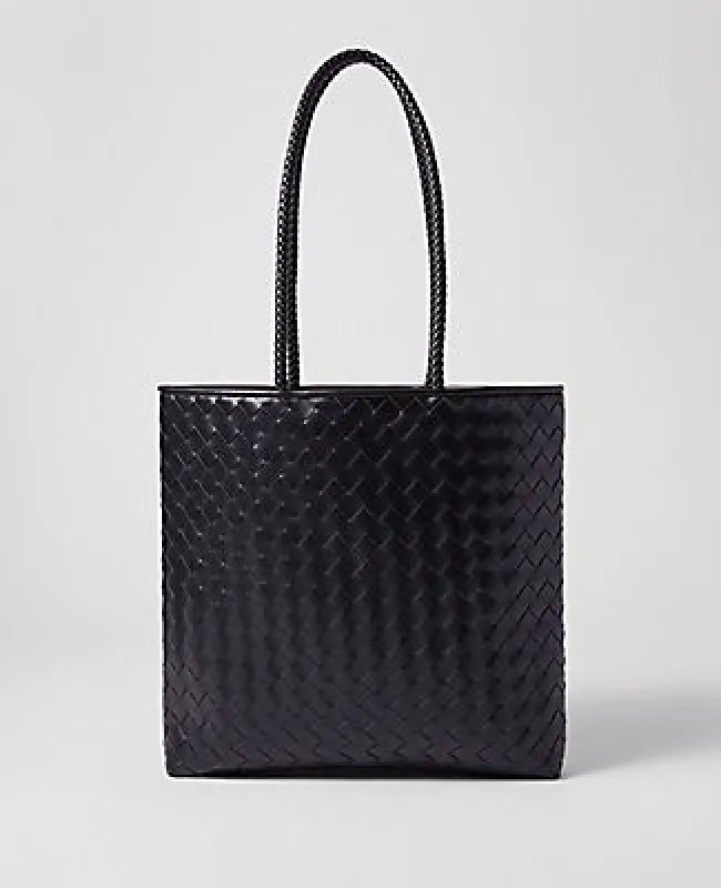 Ann Taylor Weekend Woven Tote made by Ann Taylor