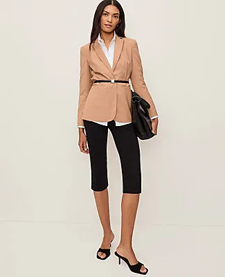 Ann Taylor The Petite Capri Pant in Ponte sold by Ann Taylor