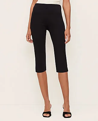 Ann Taylor The Petite Capri Pant in Ponte sold by Ann Taylor product image thumbnail 2