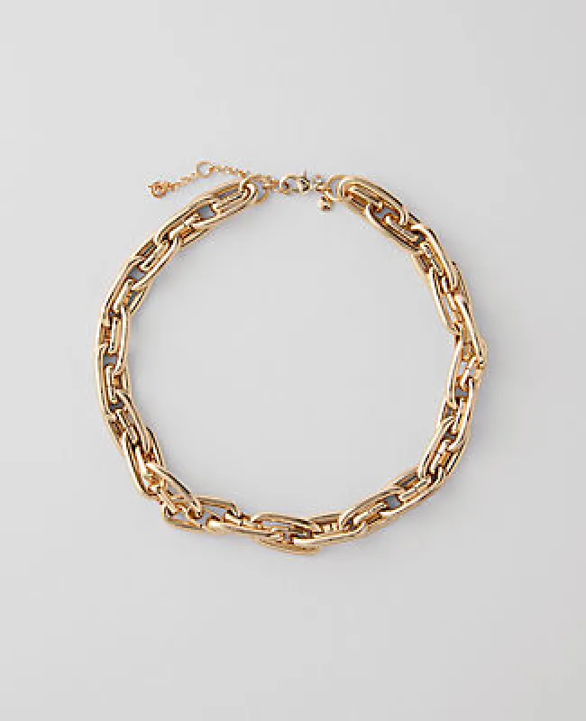 Ann Taylor Chunky Chain Necklace made by Ann Taylor