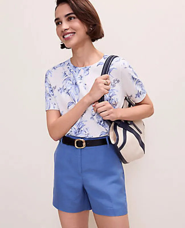 Ann Taylor Petite Floral Sweater Tee made by Ann Taylor