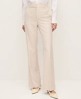 Ann Taylor The Petite Flare Trouser in Plaid sold by Ann Taylor product image thumbnail 2