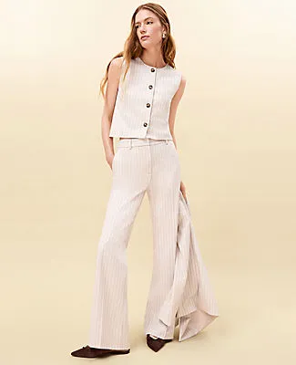 Ann Taylor The Petite Flare Trouser in Plaid sold by Ann Taylor product image thumbnail 5