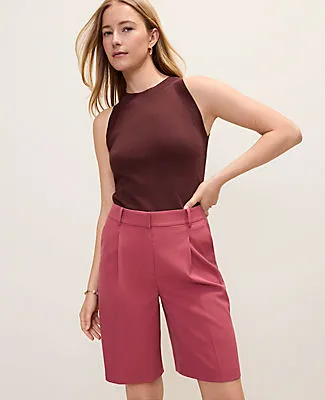 Ann Taylor The Petite Pleated Bermuda Short sold by Ann Taylor