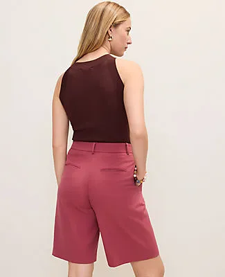 Ann Taylor The Petite Pleated Bermuda Short sold by Ann Taylor product image thumbnail 3