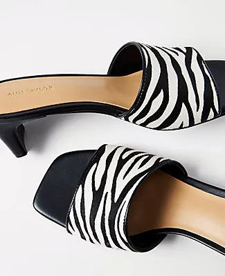 Ann Taylor Calf Hair Heel Mule sold by Ann Taylor product image thumbnail 2