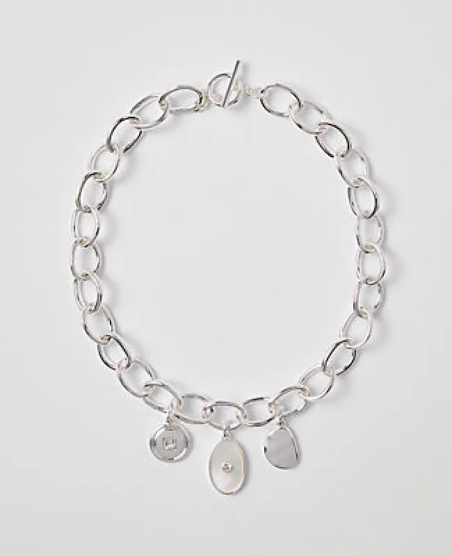 Ann Taylor Charm Necklace made by Ann Taylor