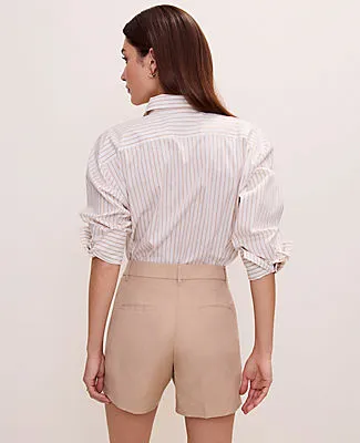 Ann Taylor The Petite City Short in Linen Blend sold by Ann Taylor product image thumbnail 3