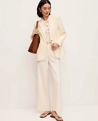 Ann Taylor The Petite Weekend Trouser Jean sold by Ann Taylor product image thumbnail 4