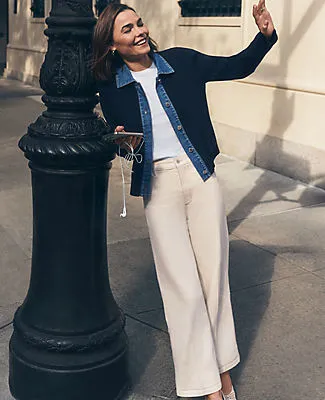 Ann Taylor The Petite Weekend Trouser Jean sold by Ann Taylor product image thumbnail 5
