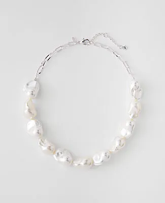 Ann Taylor Pearlized Statement Necklace sold by Ann Taylor