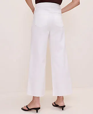 Ann Taylor The Petite Wide-Leg Crop Jean — Curvy Fit sold by Ann Taylor product image thumbnail 2