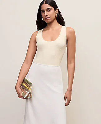 Ann Taylor Scoop Neck Sweater Shell Top sold by Ann Taylor