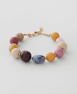 Ann Taylor Mixed Beaded Bracelet sold by Ann Taylor