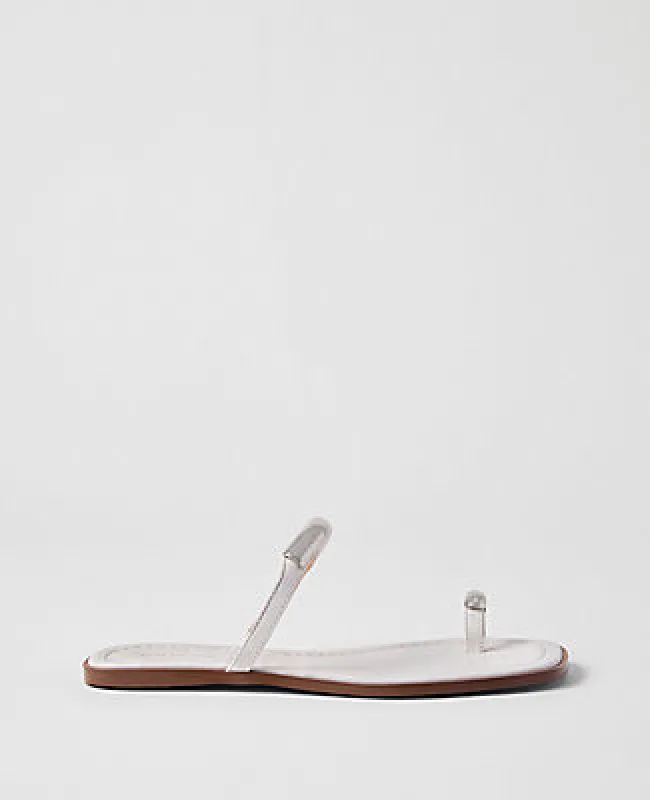 Ann Taylor Leather Embellished Sandal made by Ann Taylor