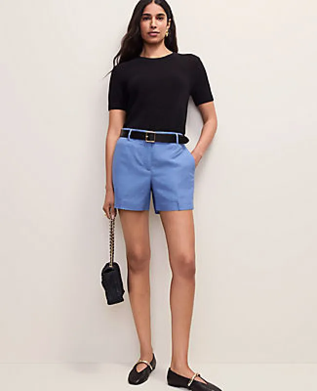 Ann Taylor The City Short in Linen Blend made by Ann Taylor