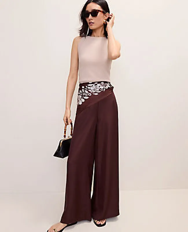 Ann Taylor The Petite Statement Palazzo Pant made by Ann Taylor