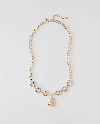 Ann Taylor Mixed Chain Pendant Necklace sold by Ann Taylor