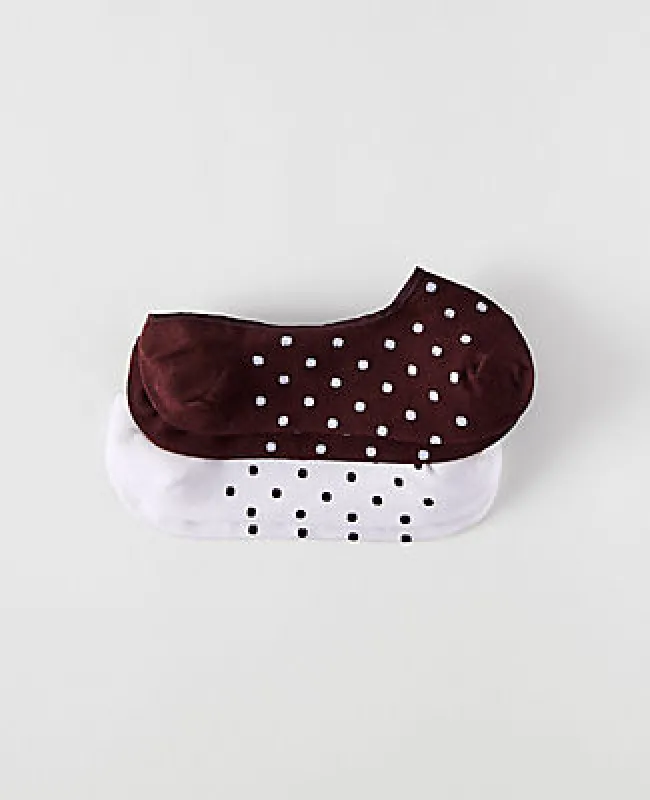 Ann Taylor Polka Dot No Show Sock Set made by Ann Taylor