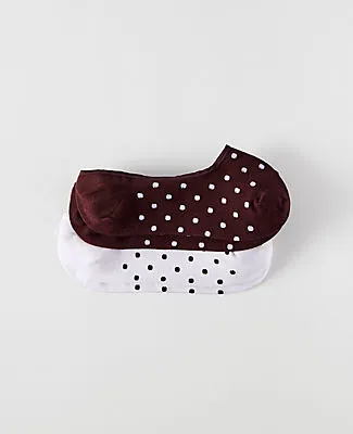 Ann Taylor Polka Dot No Show Sock Set sold by Ann Taylor