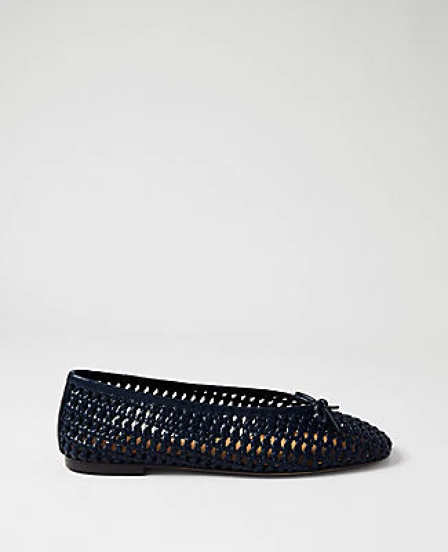Ann Taylor Woven Bow Ballet Flat made by Ann Taylor