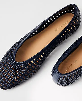 Ann Taylor Woven Bow Ballet Flat sold by Ann Taylor product image thumbnail 2