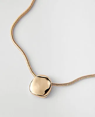 Ann Taylor Metal Disc Pendant Necklace sold by Ann Taylor product image thumbnail 2