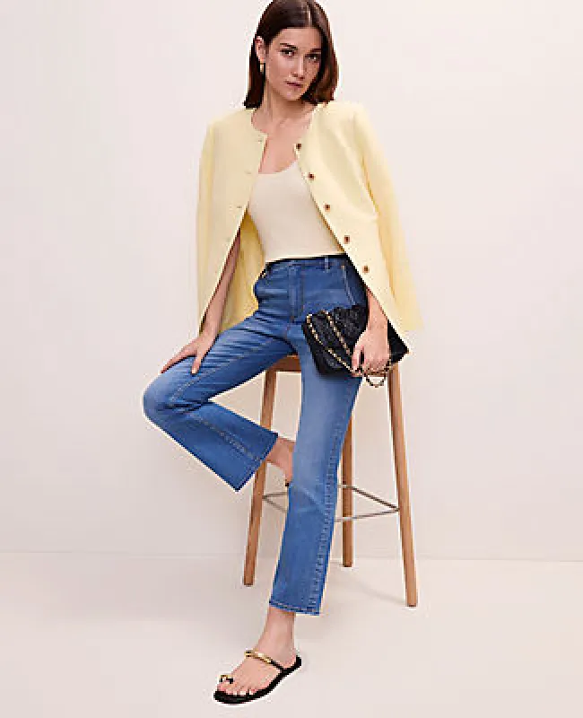 Ann Taylor The Petite Cropped Boot Jean made by Ann Taylor