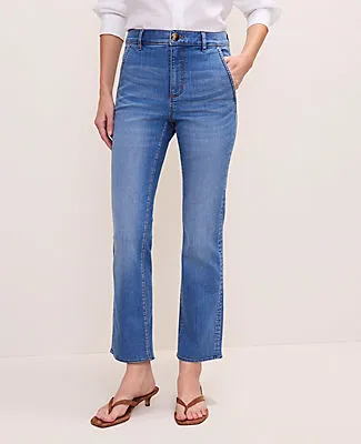 Ann Taylor The Cropped Boot Jean sold by Ann Taylor product image thumbnail 2