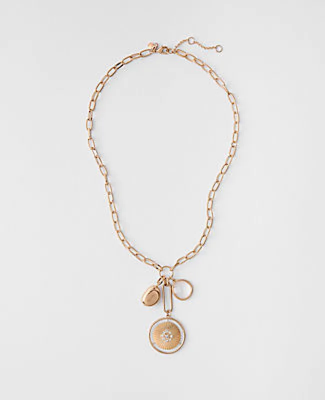Ann Taylor Charm Necklace made by Ann Taylor