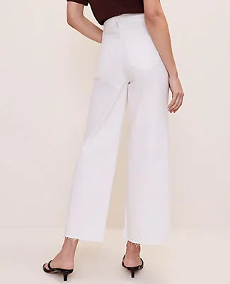 Ann Taylor The Petite Wide-Leg Crop Jean sold by Ann Taylor product image thumbnail 3