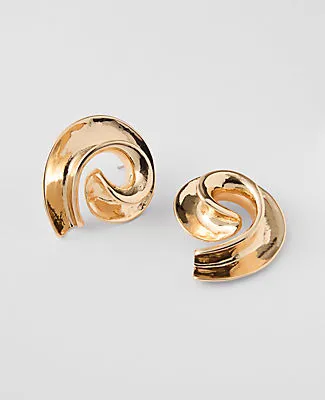Ann Taylor Spiral Stud Earrings sold by Ann Taylor
