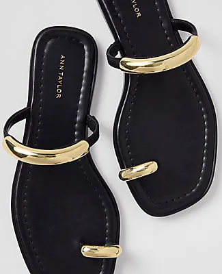 Ann Taylor Leather Embellished Sandal sold by Ann Taylor product image thumbnail 2
