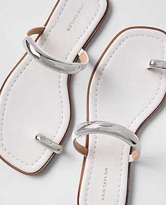 Ann Taylor Leather Embellished Sandal sold by Ann Taylor product image thumbnail 2