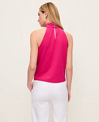 Ann Taylor Petite Twist Neck Halter Top sold by Ann Taylor product image thumbnail 2