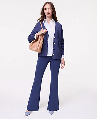 Ann Taylor Petite Weekend Boot Pant in CloudPlush sold by Ann Taylor