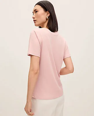 Ann Taylor Crew Neck Tee sold by Ann Taylor product image thumbnail 2